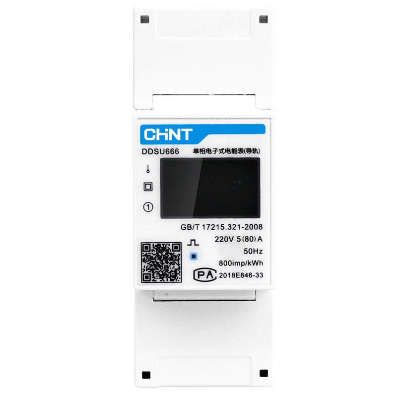 Chint Chint DDSU666 Energy Meter 1-phase Modbus RTU template