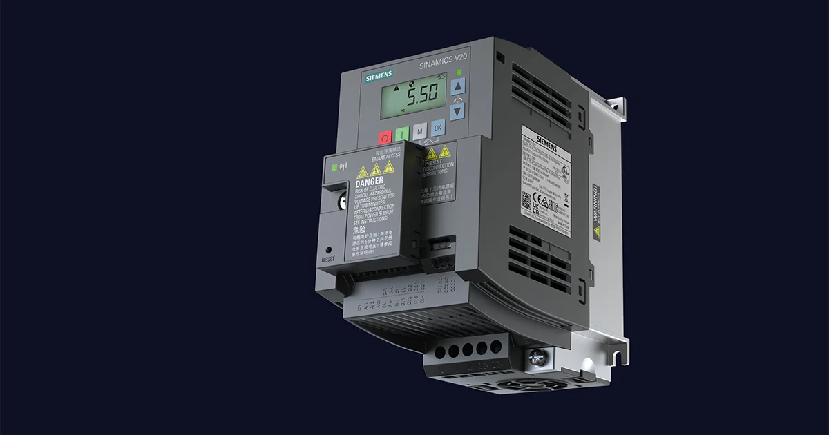 Siemens Siemens SINAMICS V20 Modbus RTU template