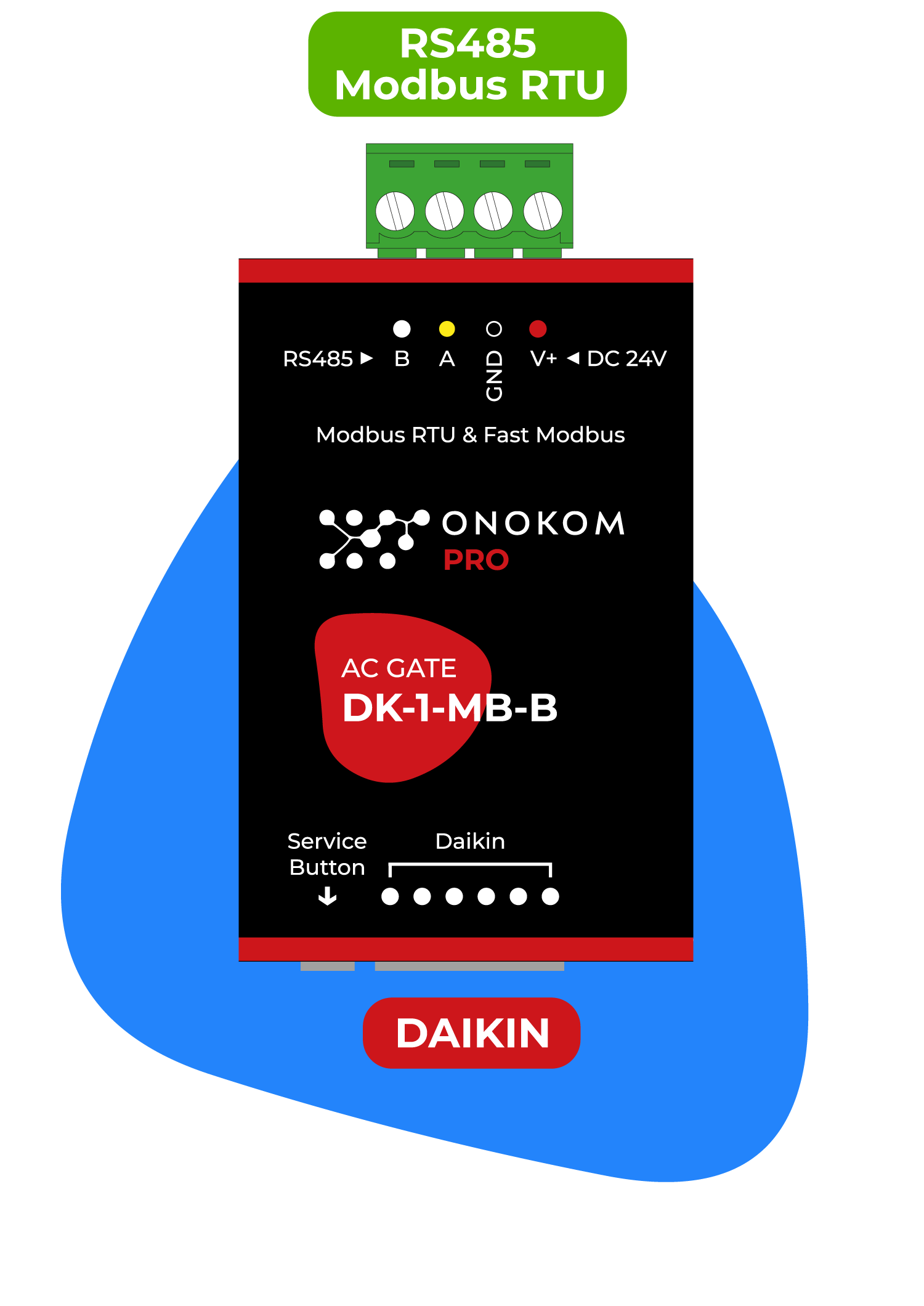 Onokom ONOKOM AIR DK-1-MB-B Modbus RTU template