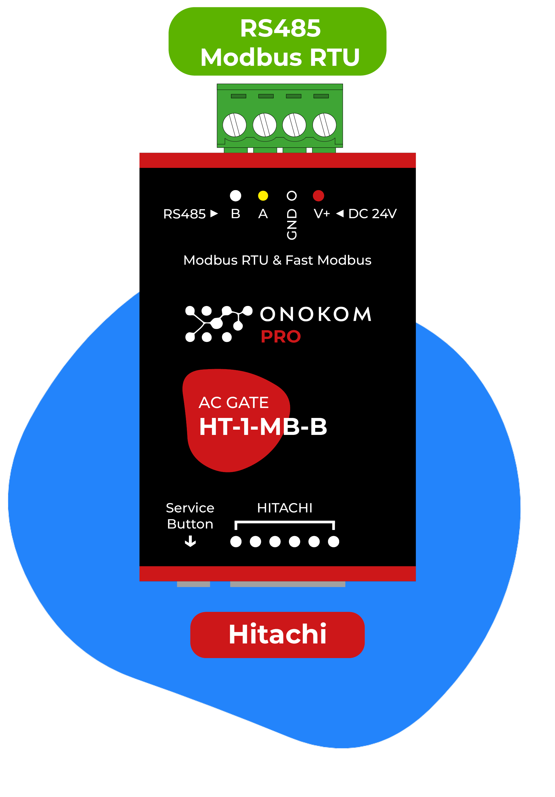Onokom ONOKOM AIR HT-1-MB-B Modbus RTU template