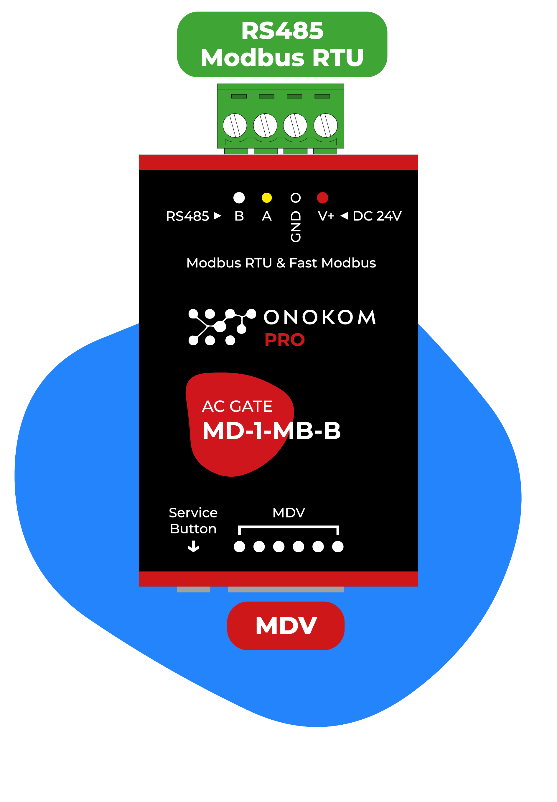 Onokom ONOKOM AIR MD-1-MB-B Modbus RTU template