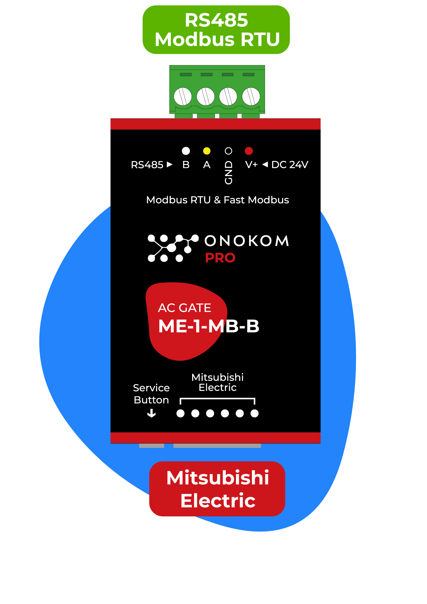 Onokom ONOKOM AIR ME-1-MB-B Modbus RTU template