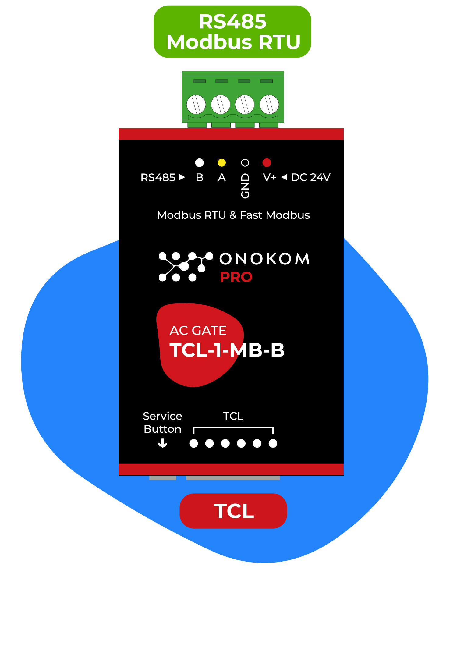 Onokom ONOKOM AIR TCL-1-MB-B Modbus RTU template