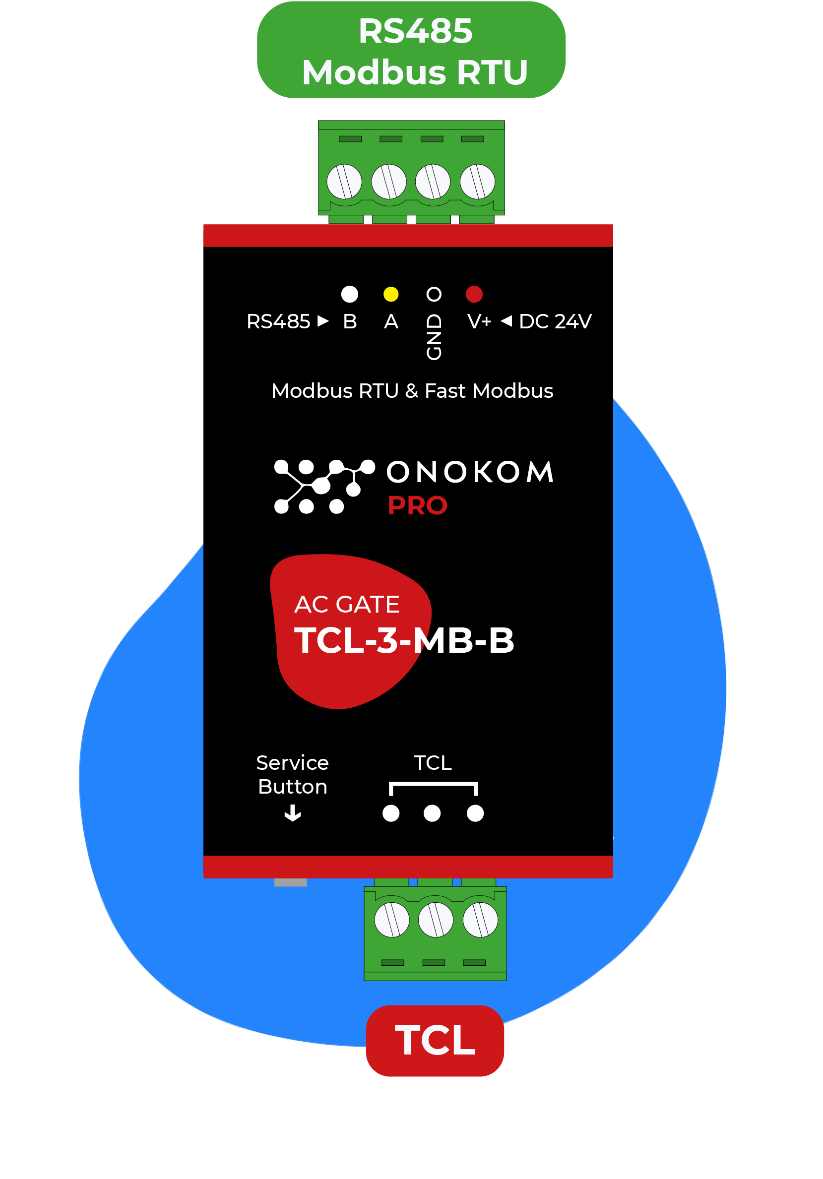 Onokom ONOKOM AIR TCL-3-MB-B Modbus RTU template