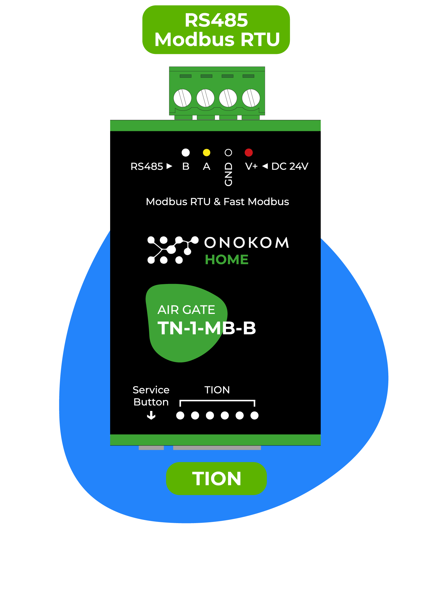 Onokom ONOKOM AIR TN-1-MB-B Modbus RTU template