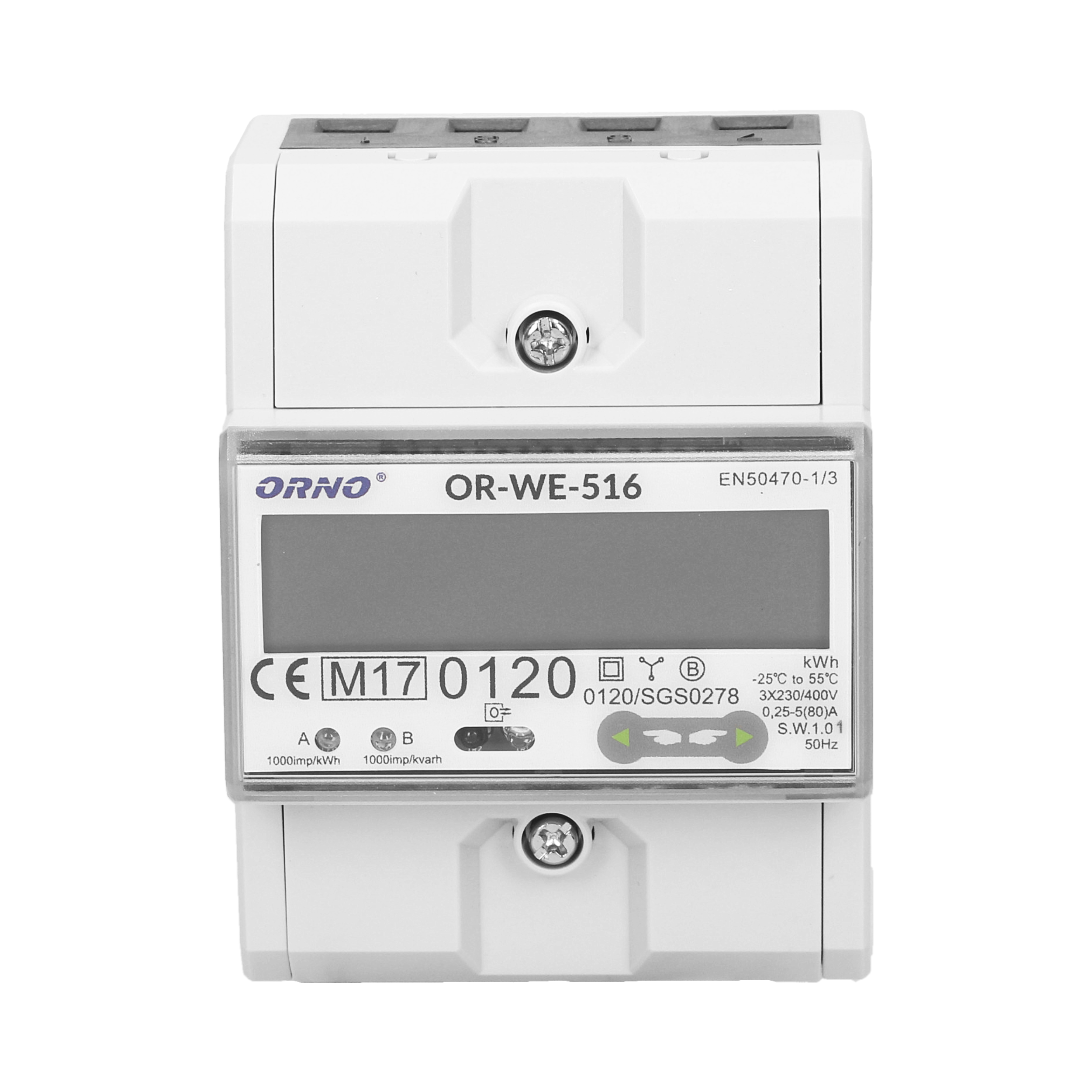 ORNO Orno OR-WE-516 Energy Meter Modbus RTU template