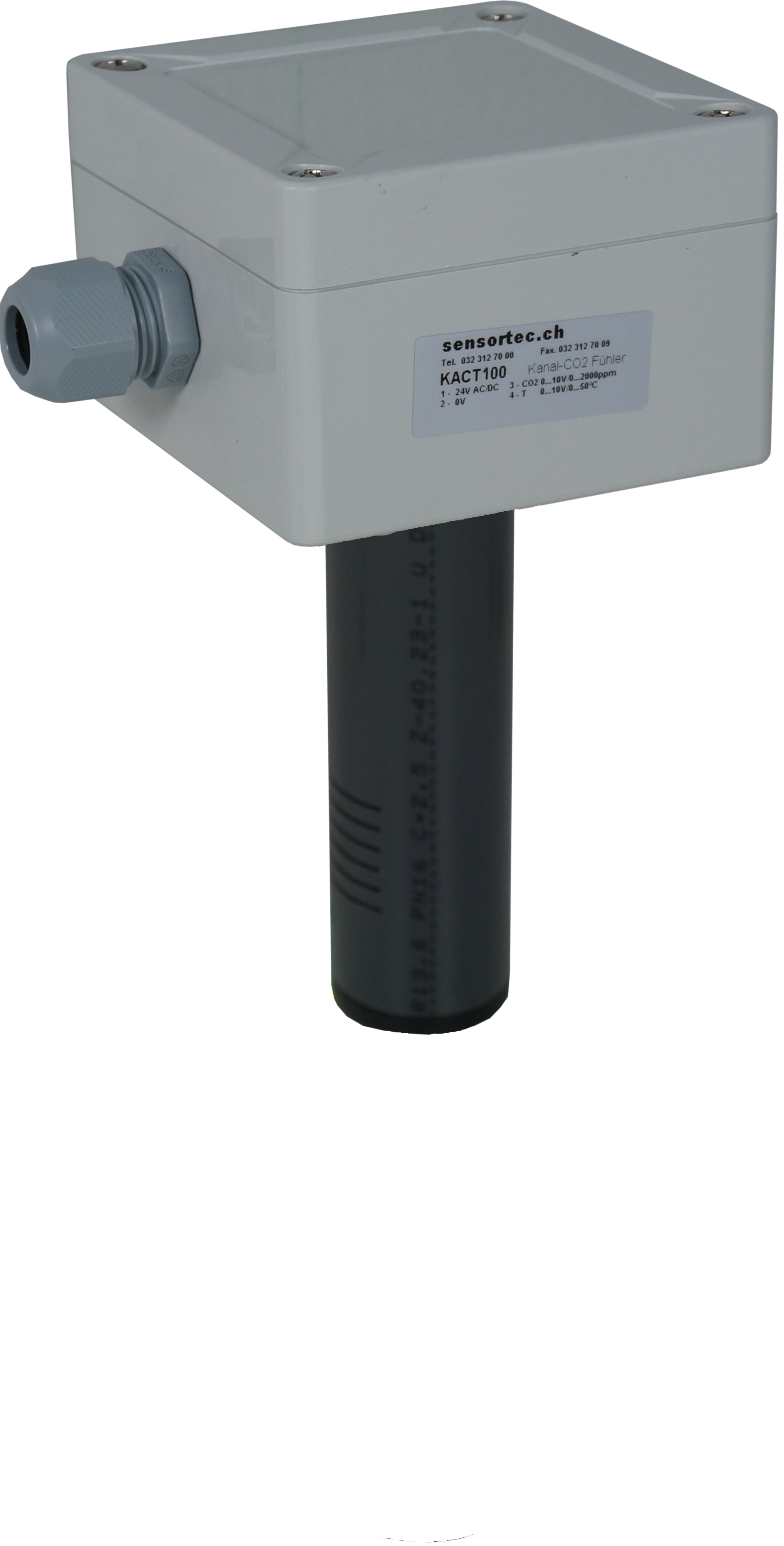 sensortec AG sensortec AG - KACQTH-xxx - Duct air quality sensor CO2 and VOC Modbus RTU template