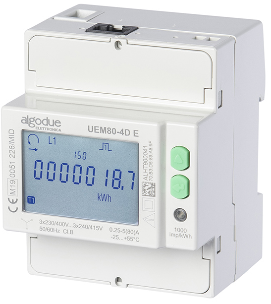 Algodue Elettronica S.r.l. Algodue Energy Meter UEM80-4D Modbus TCP template
