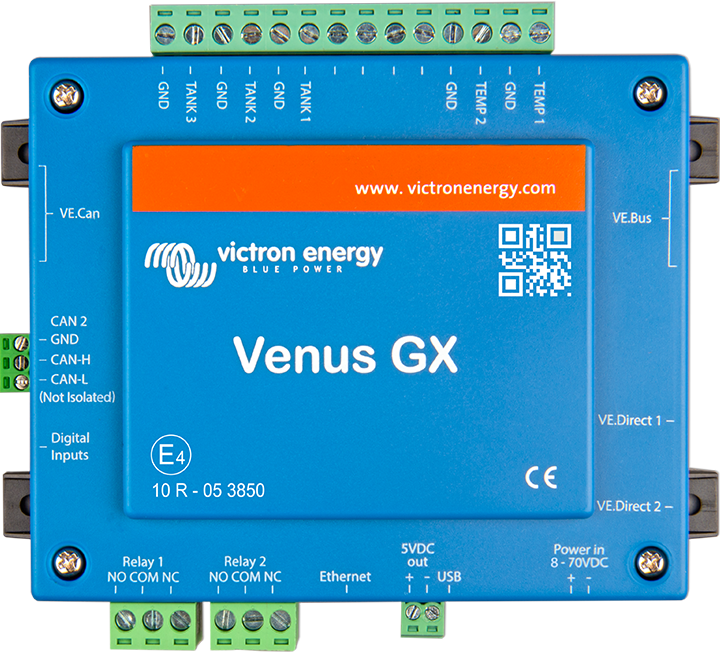 Victron Energy B.V. Venus GX Modbus TCP template